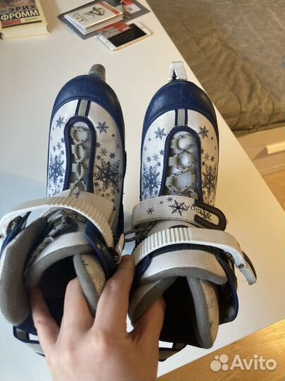 Коньки раздвижные детские 33-36