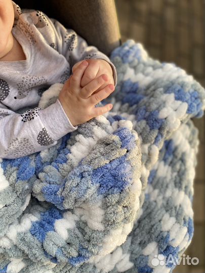 Плед плюшевый