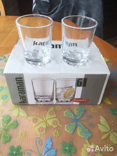 Бокалы,стопки стекло