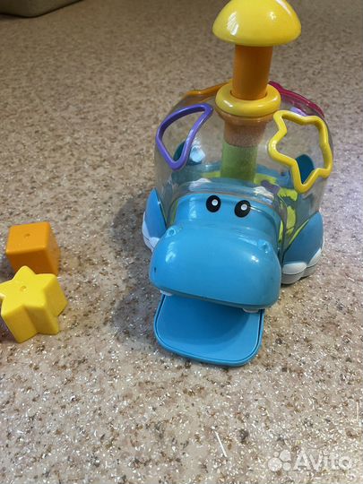 Игрушка-юла бегемот Babygo