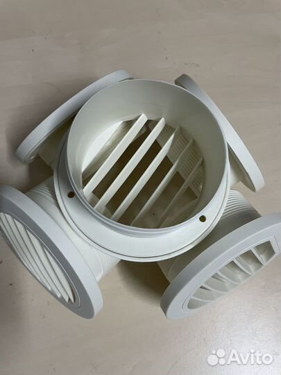 Дефлектор поворотный 90 мм