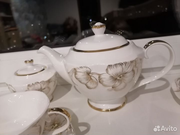 Сервиз чайный новый