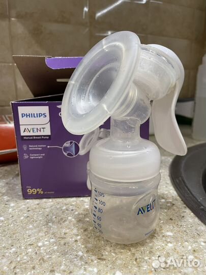 Молокоотсос ручной avent новый