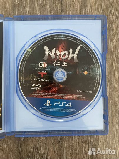 Игра ps4 Nioh