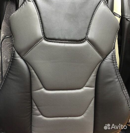 Авточехлы экокожа Лада Приора