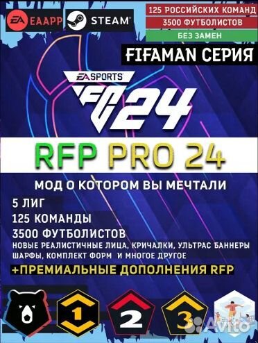FIFAMAN PRO Mod - Мод для eafc24 (FIFA24)