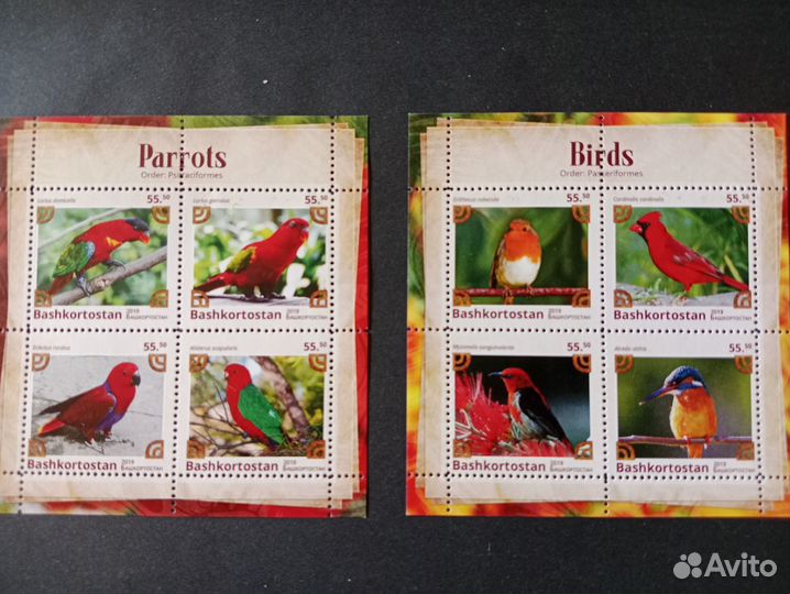 Марки птицы