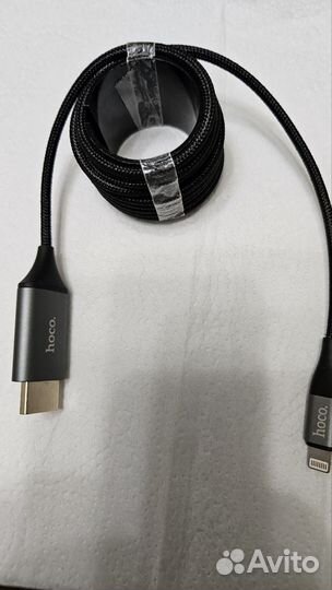 Кабель Lightning to hdmi Hoco ua15 2метра
