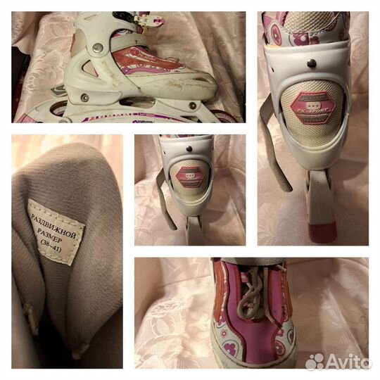 Роликовые коньки раздвижные