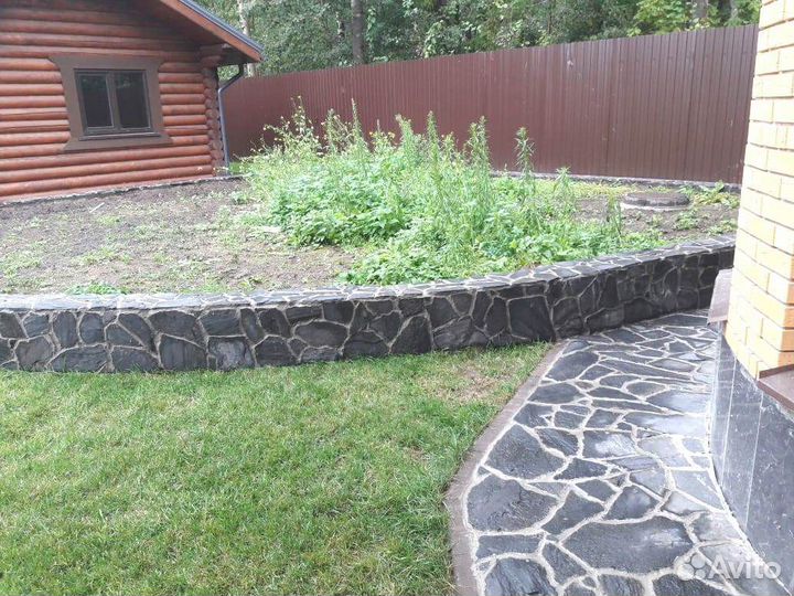 Сланец плитняк черный