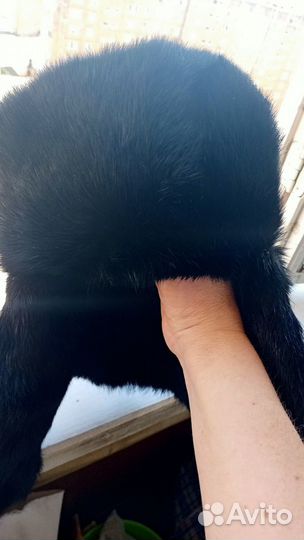 Шапка-ушанка зима кролик новая фабричная