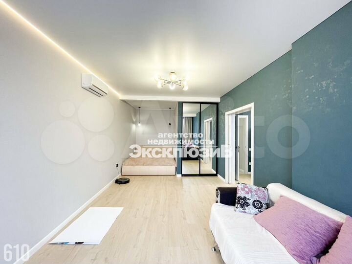 1-к. квартира, 45,6 м², 2/5 эт.