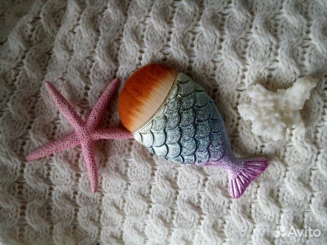 Кисть для макияжа Рыбка