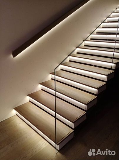 Стеклянные ограждения для балконов Перила для лест