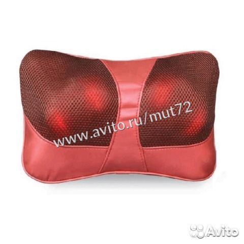 Автомобильная массажная подушка 4 ролика