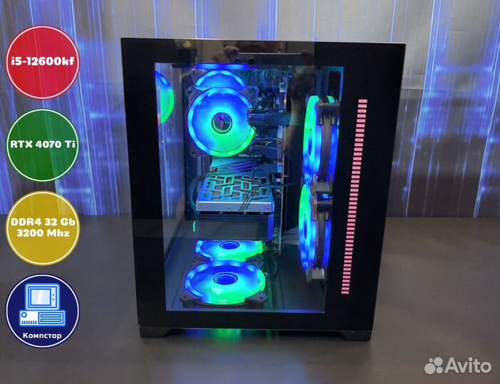 Компьютер новый i5-RTX4070Ti-32DDR4-ASW8630752-B760