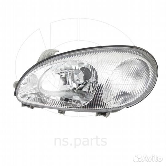 Фара левая chevrolet lanos (под корректор)