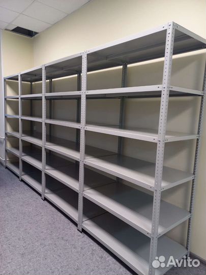Сборка стеллажей, Металлические стеллажи пвз