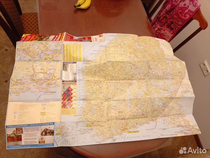 Карты Финляндии и Волховского района