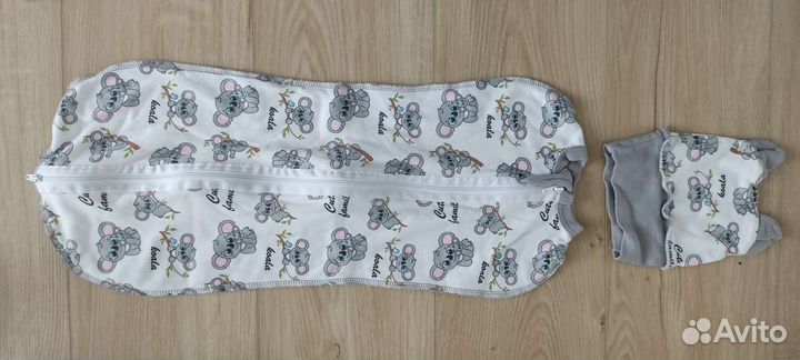 Пеленка кокон на молнии