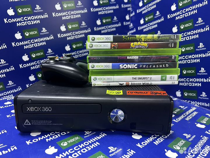 Xbox 360,20дисков, прошитый