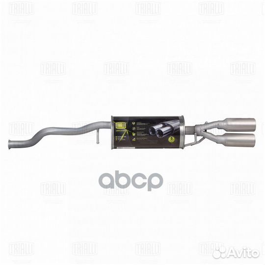 Глушитель для а/м Лада Vesta Cross (17) осн. (а