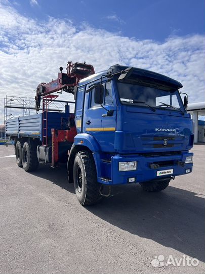 КАМАЗ 43118 с КМУ, 2017