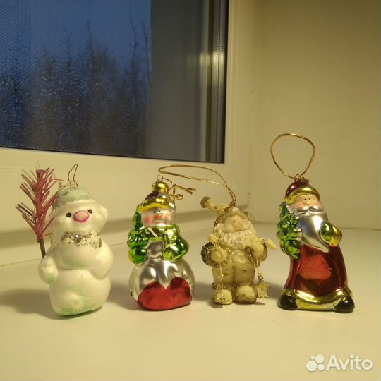 Новогодние елочные игрушки. Цена за все
