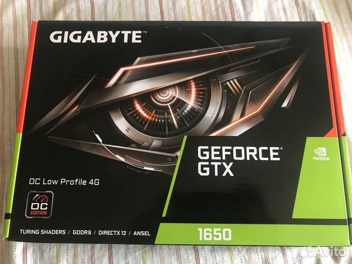 Видеокарта gigabyte GeForce GTX 1650