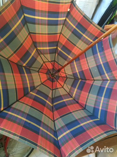 Ретро зонт трость