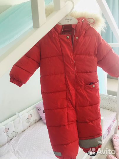 Зимний комбинезон для девочки