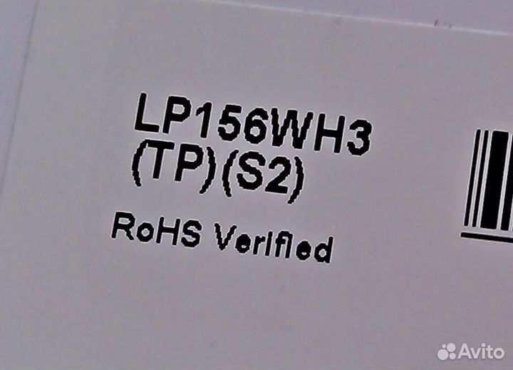 Матрица 15.6 Slim 30 Pin lp156wh3 tp s2