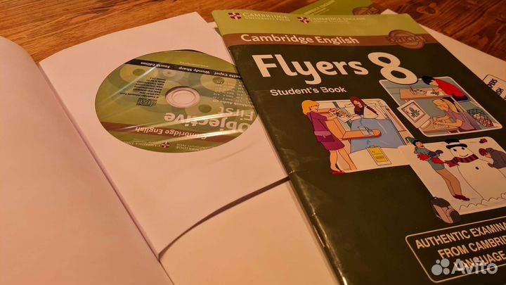 Учебники + рабочие тетради Cambridge English (4шт)