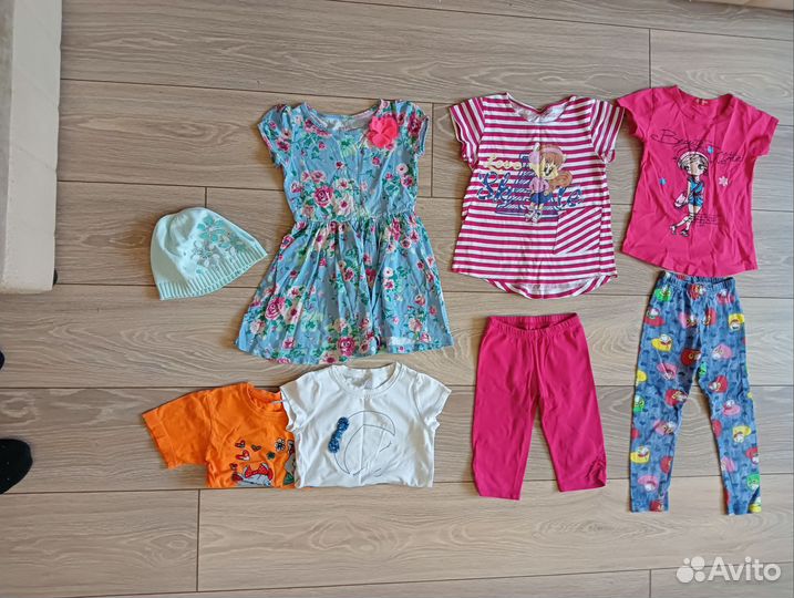 Вещи пакетом на девочку