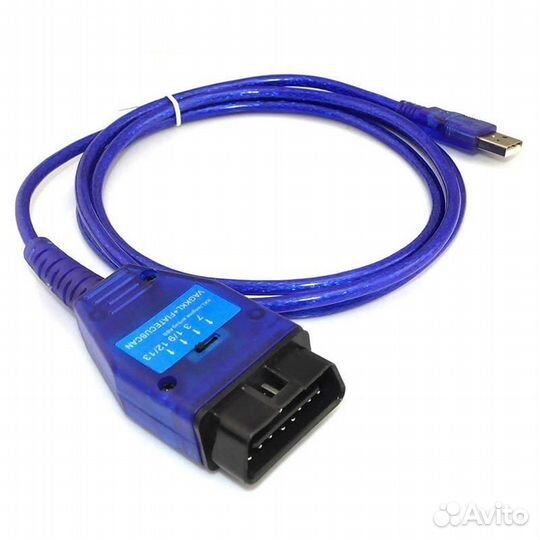 Диагностический кабель адаптер VAG-COM начипе ftdi