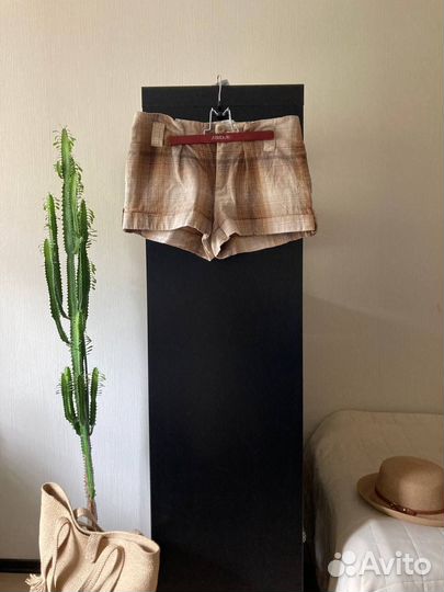 Льняные шорты zara