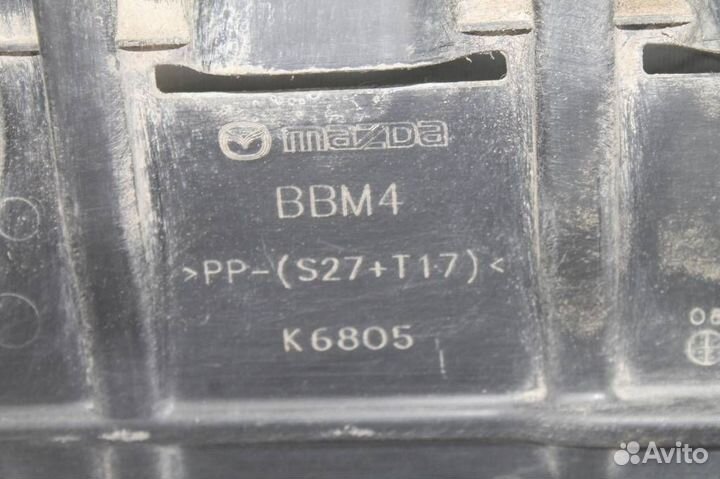 Защита двигателя Mazda 3 (BL) 2009-2013