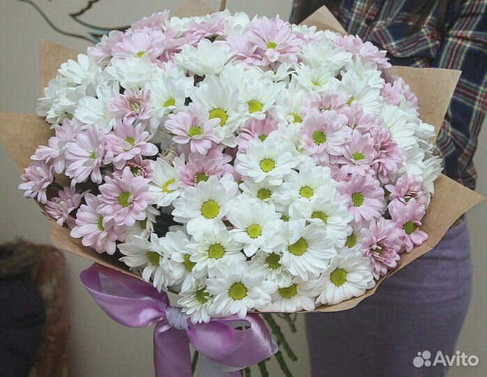 Букет из хризантем Цветы доставка Пермь