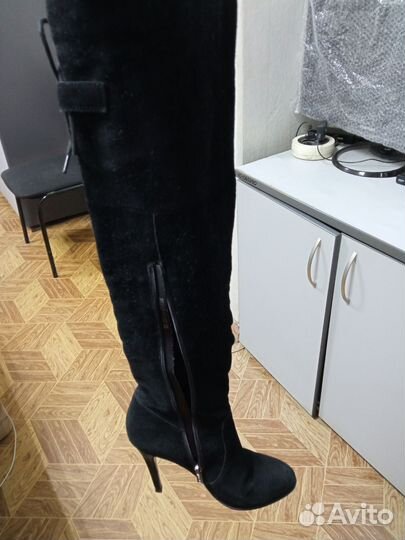 Сапоги ботфорты
