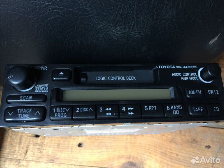 Магнитола toyota кассетная