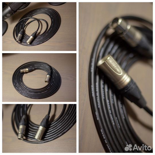 Японский микрофонный кабель Japan/Neutrik/Canare