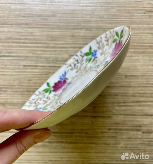 Блюдце ифз Золотые травки