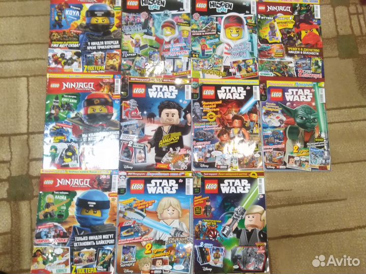 Lego ninjago журналы