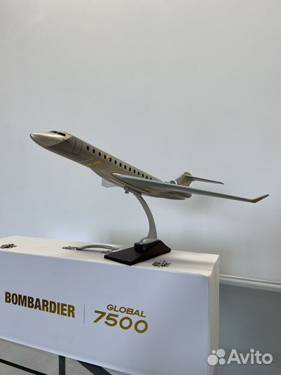 Модель самолета Bombardier Global 7500