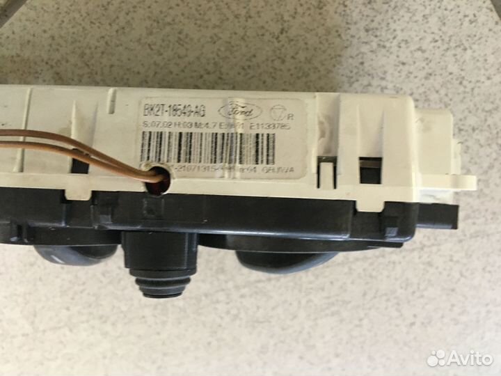 Блок управления печкой с кондеем Ford Transit 8