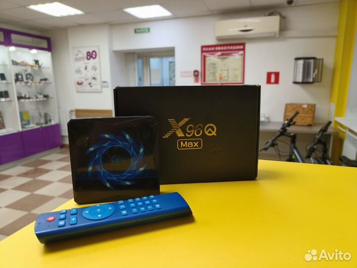 Smart TV приставка x96Q max