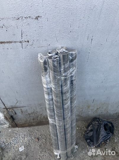 Труба 60х1100мм хром с креплением