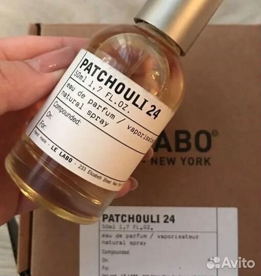 Le Labo Patchouli 24 (2023), 50, 100 ml Унисекс сш