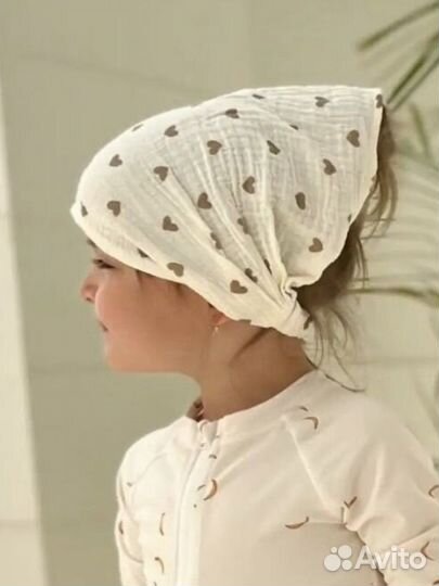 Косынка на голову для девочки