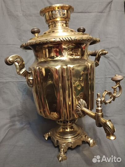 Самовар на дровах дореволюционный фонарь